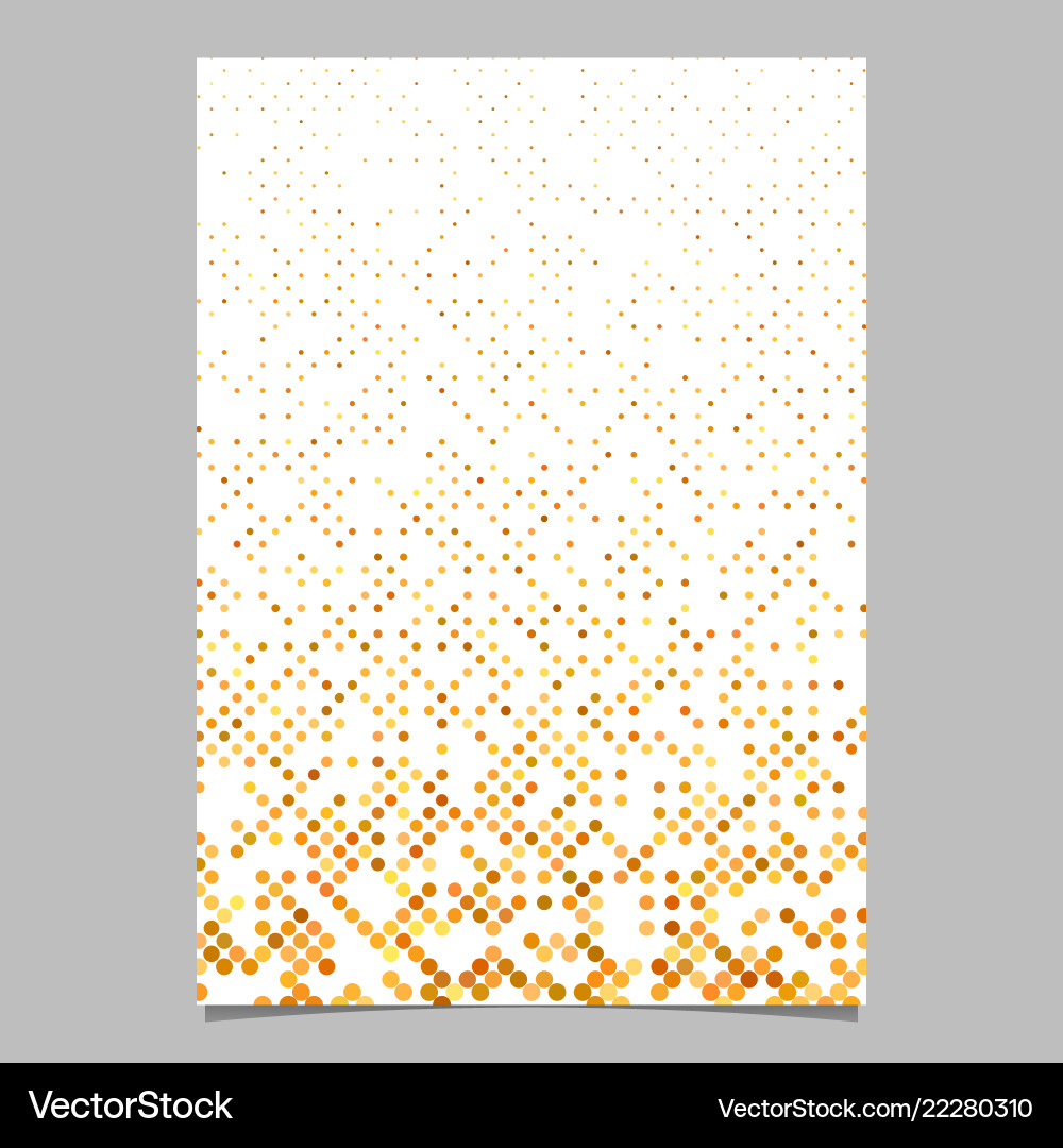 Repeating circle pattern brochure template Repeating circle pattern brochure template vector image