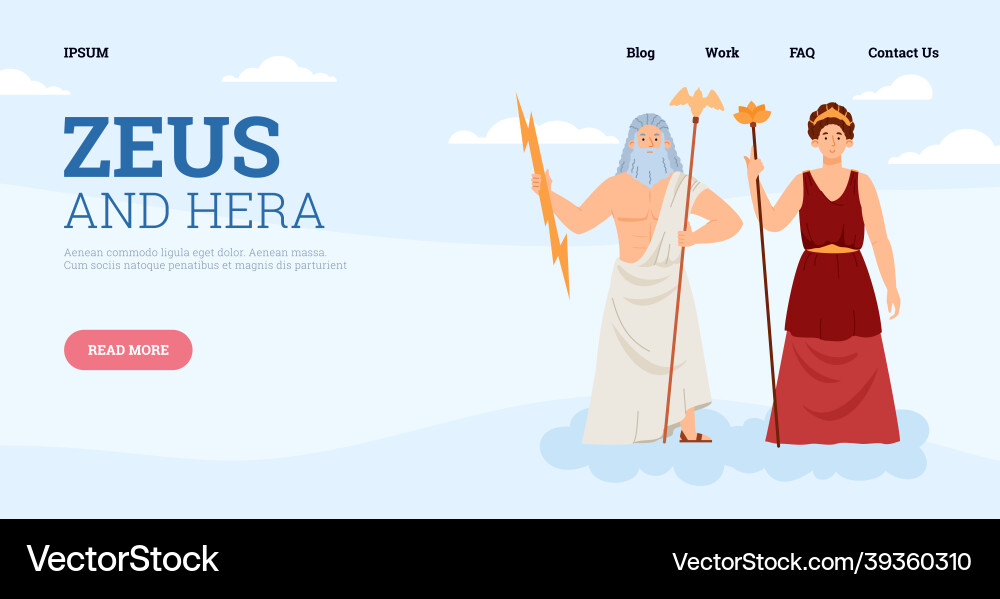 Webseiten-Banner-Template mit griechischen Mythologie Webseiten-Banner-Template mit griechischen Mythologie vektorbild