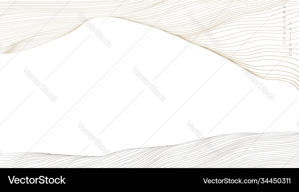 Abstract landscape background with line element Abstract landscape background with line element vector image
