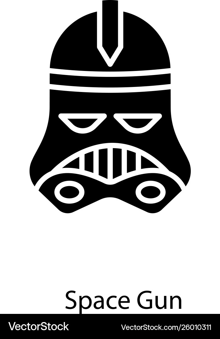 Darth vader mask vector image