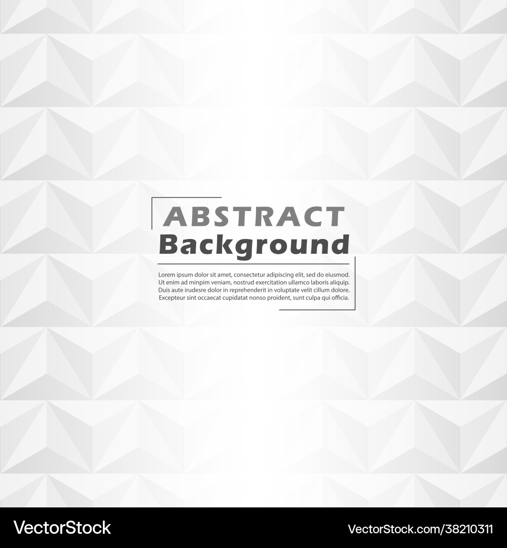 Design abstract white and gray color background Vector Image