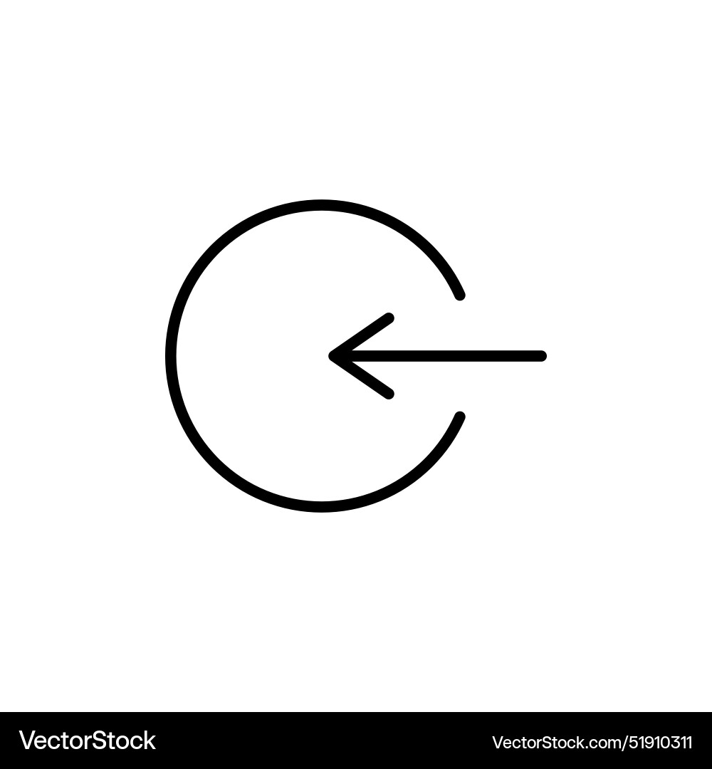 Secure log out icon for user account management Secure log out icon for user account management vector image