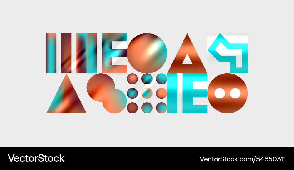Simple shapes - circles triangles rectangles Simple shapes - circles triangles rectangles vector image