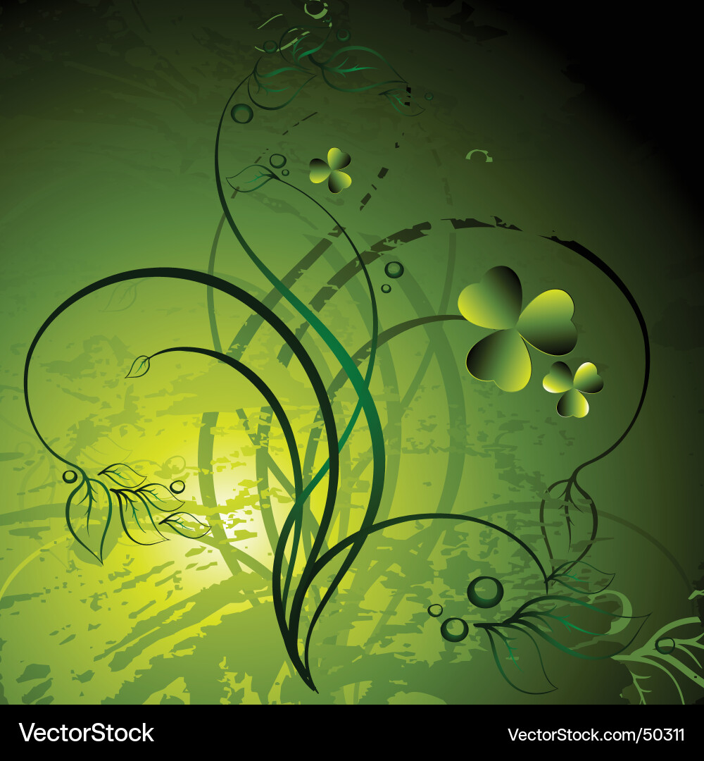 St patrick background Vector Image