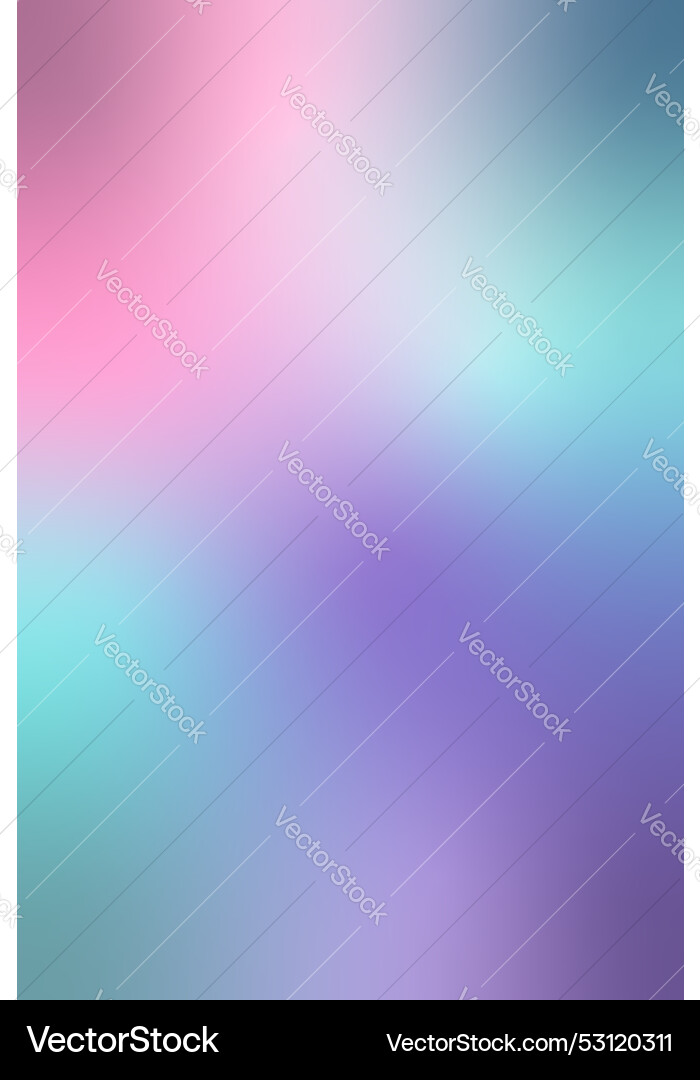 Vertical purple blue pink blurred holography Vertical purple blue pink blurred holography vector image