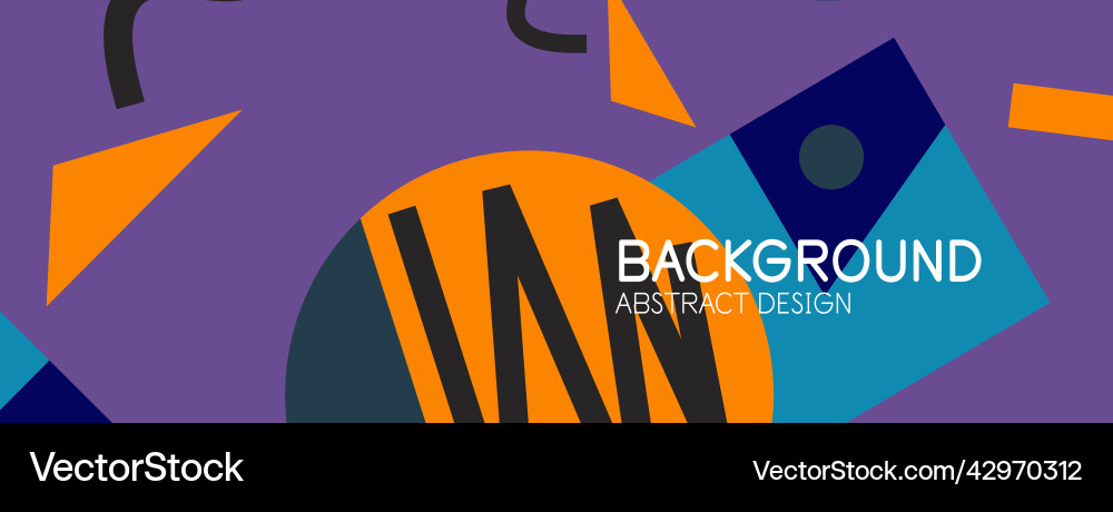 Abstract background blocks lines triangles Abstract background blocks lines triangles vector image