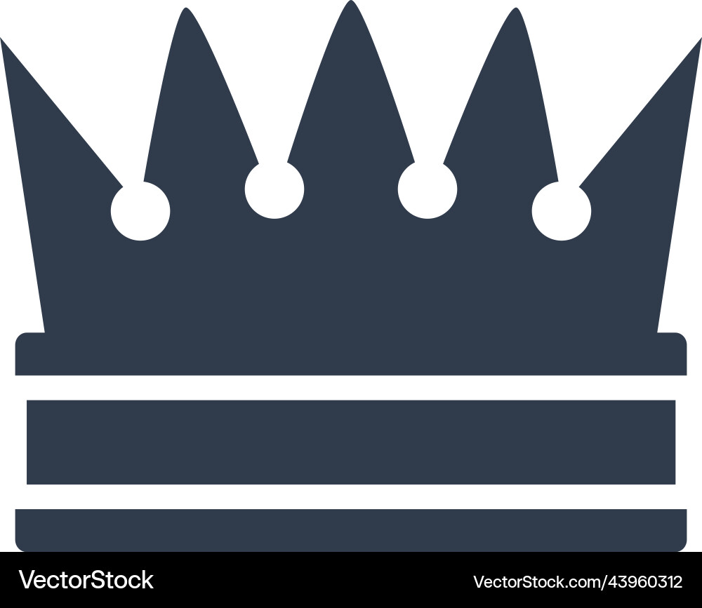 Authority sign power and wealth symbol leader Authority sign power and wealth symbol leader vector image