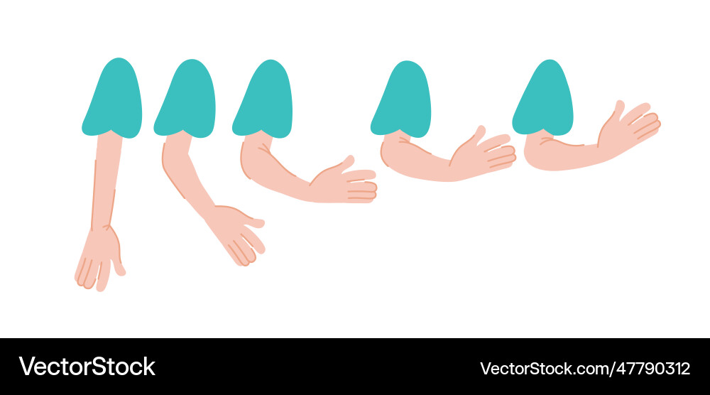 Character constructor set Character constructor set vector image