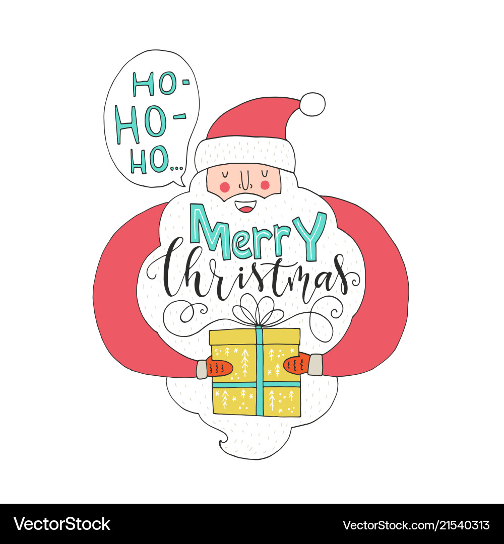 Christmas card design Christmas card design vector image