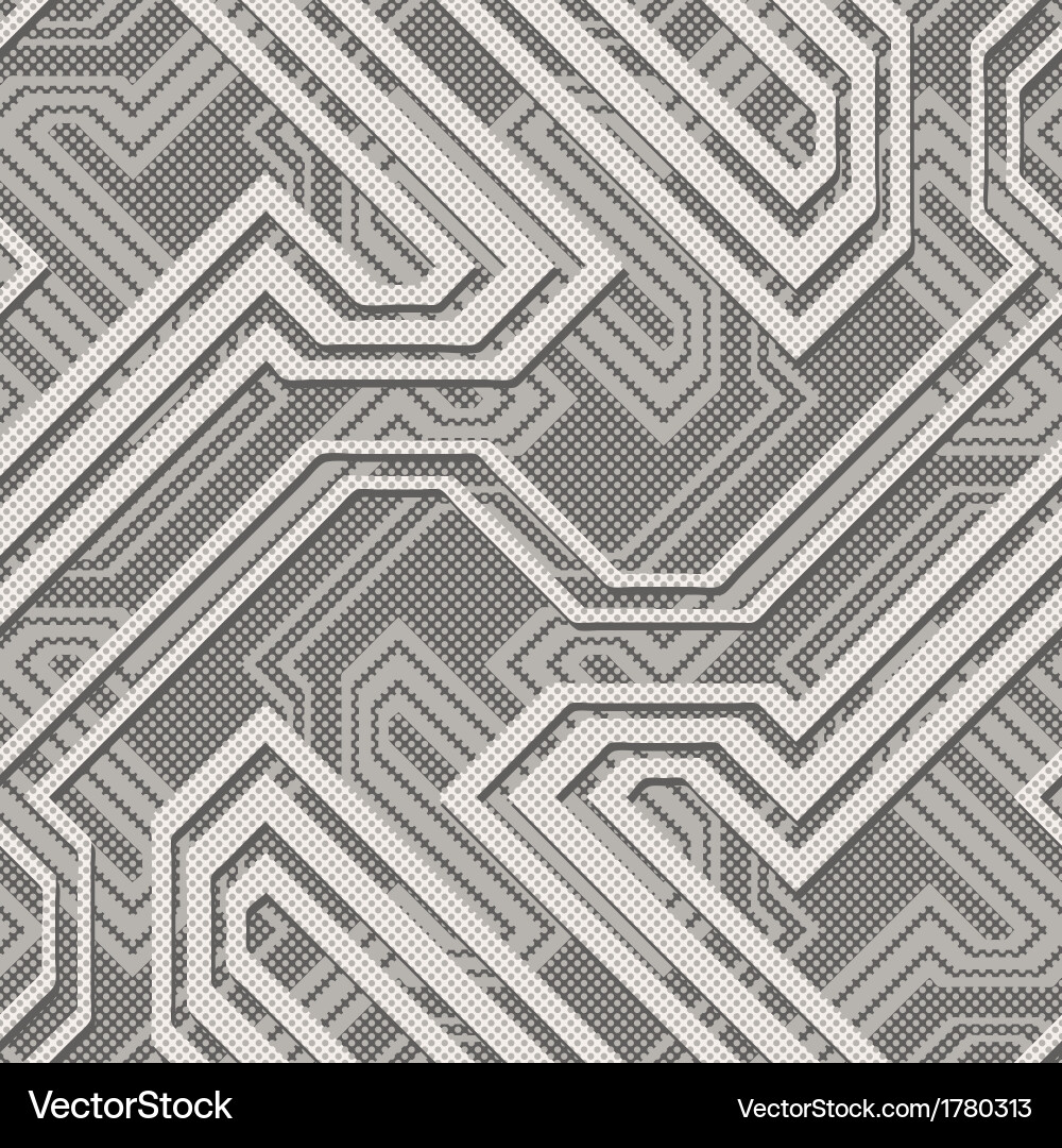 Metallic Grid Pattern Vector Image