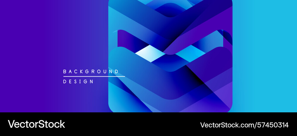 Abstract geometric shapes overlap creating Abstract geometric shapes overlap creating Vector Image