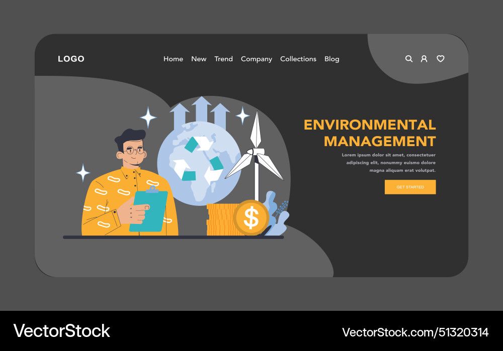Operational processes and technologies concept Operational processes and technologies concept vector image