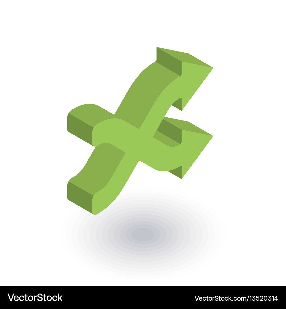 Shufle mix random intersecting arrow isometric Shufle mix random intersecting arrow isometric vector image