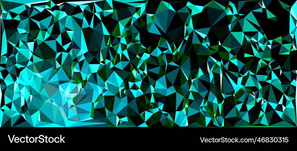 Abstract polygonal background triangular vector image