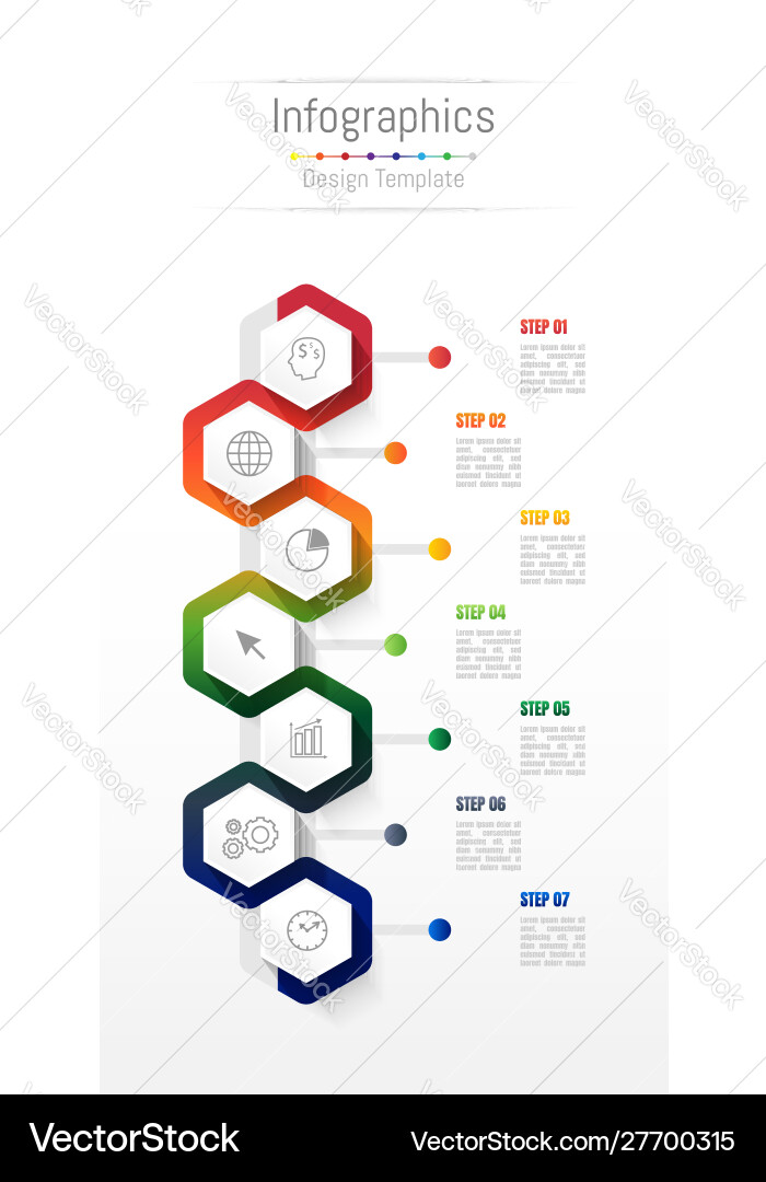 Infographic Elements - Data & Processes vector image