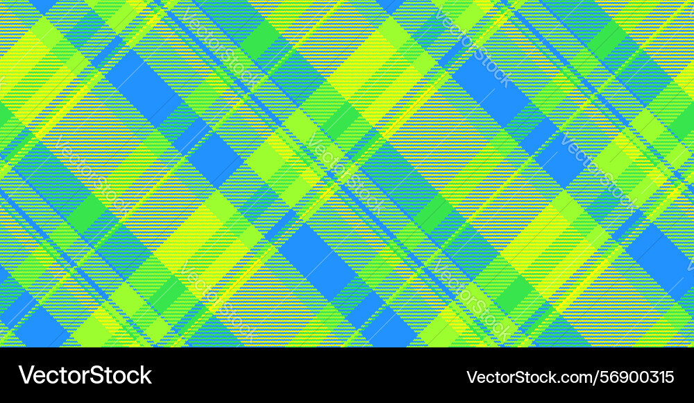 Mockup texture fabric pattern list textile vector image