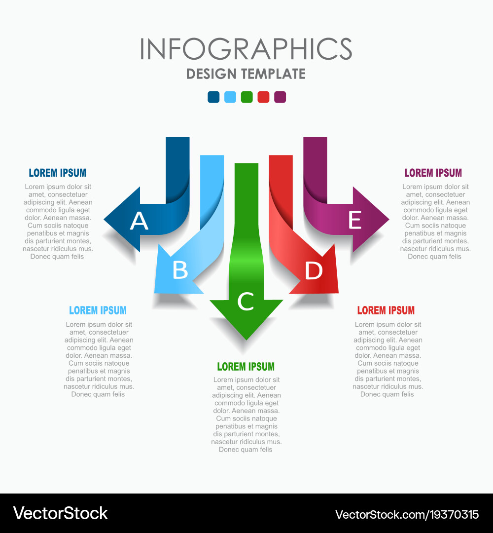 Workflow Diagram Template vector image