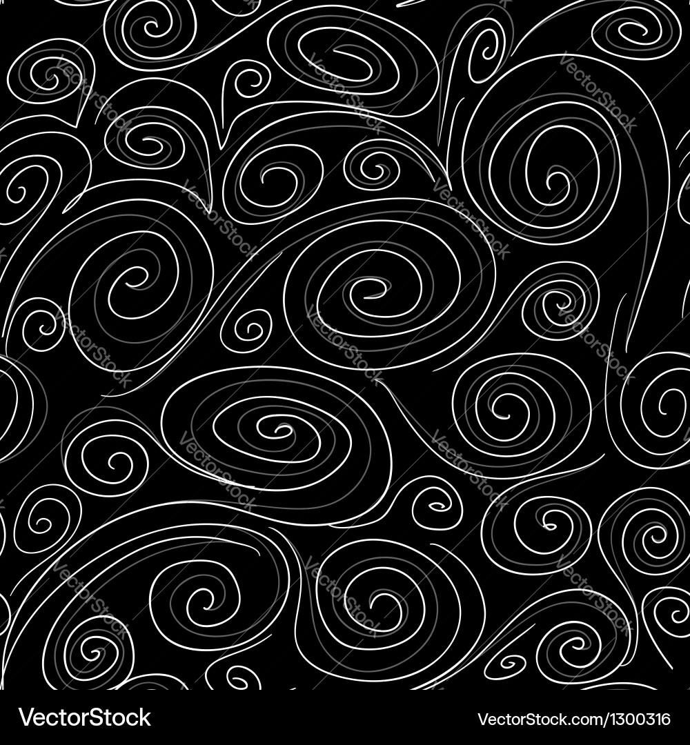 Abstract Spirals Pattern Background vector image
