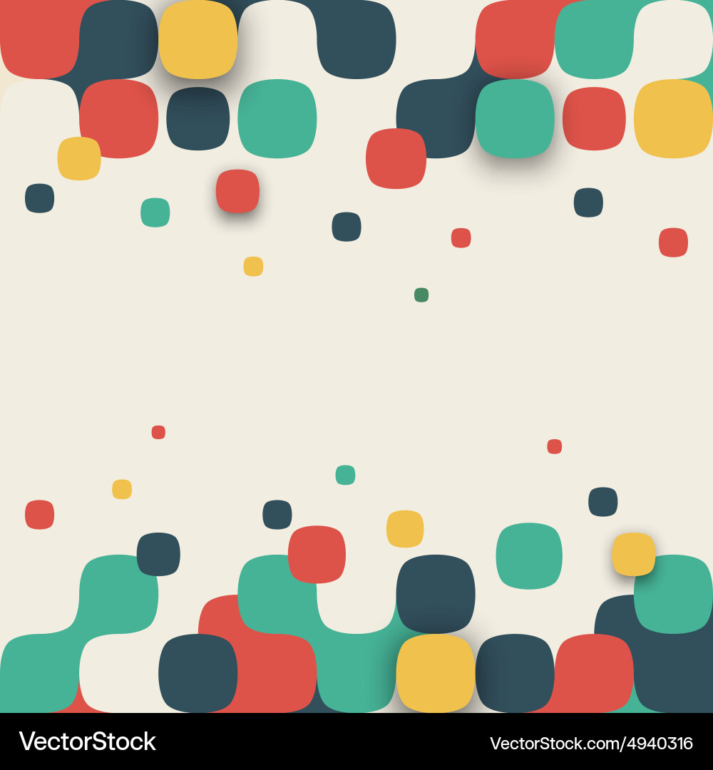 Abstract texture with squares Vector Image