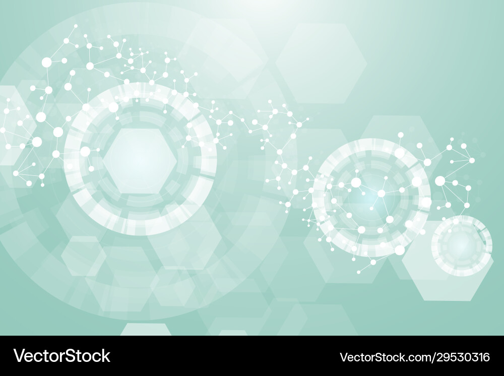 Big data visualization background modern Big data visualization background modern vector image