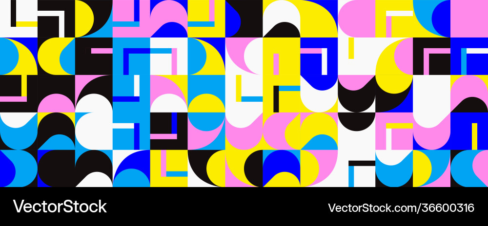 Mosaic abstract pattern design Mosaic abstract pattern design vector image