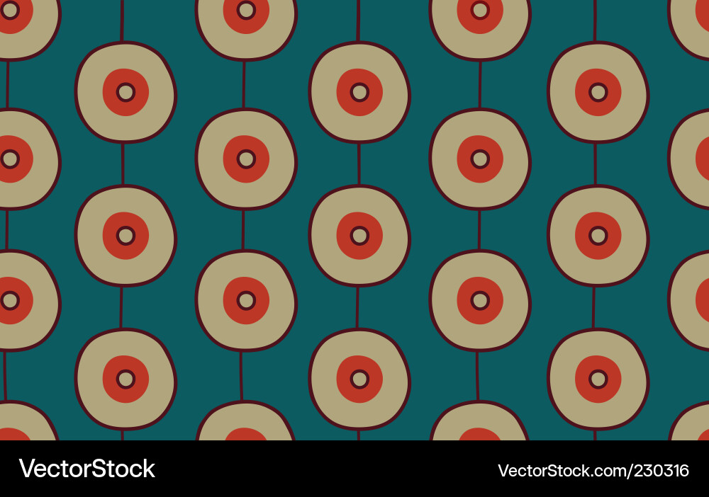 Retro Pattern Background vector image