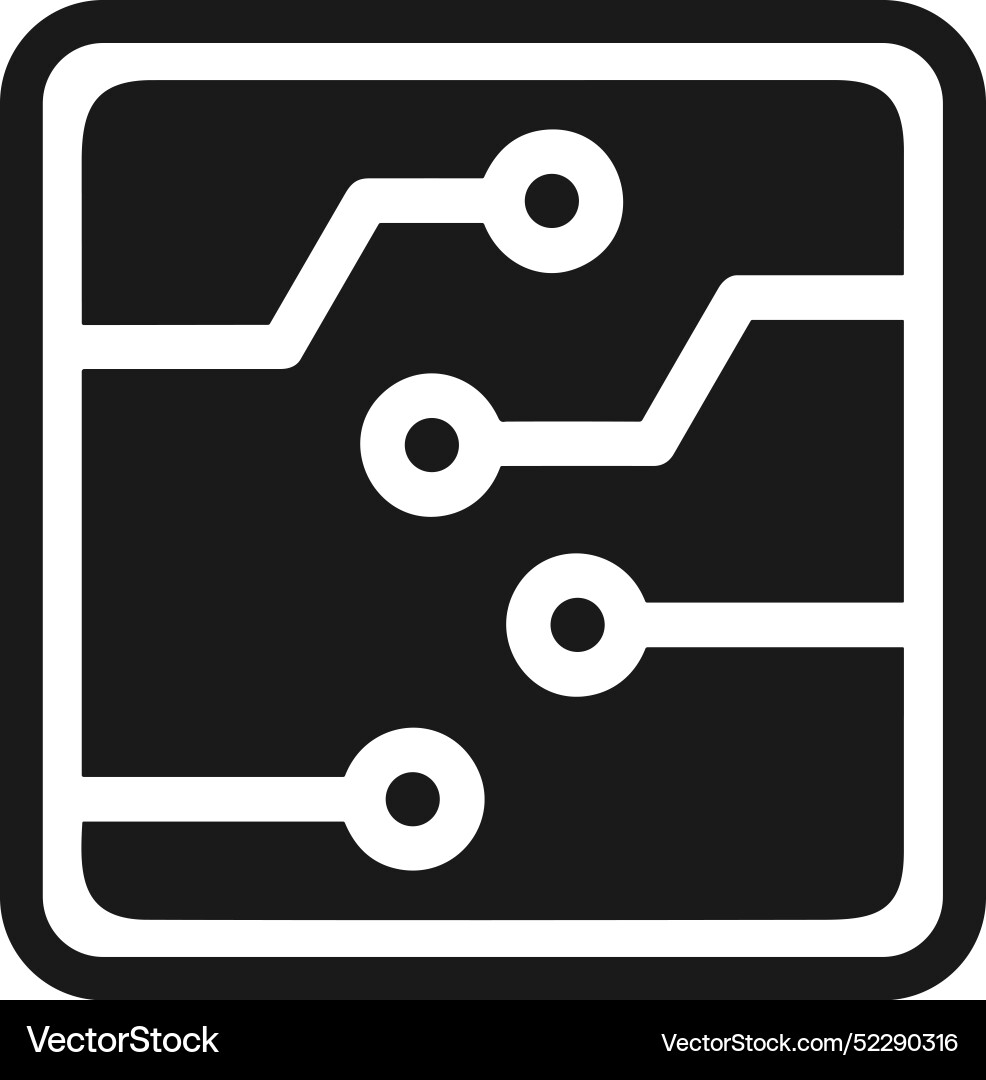 Technology and computer icon symbol image Vector Image