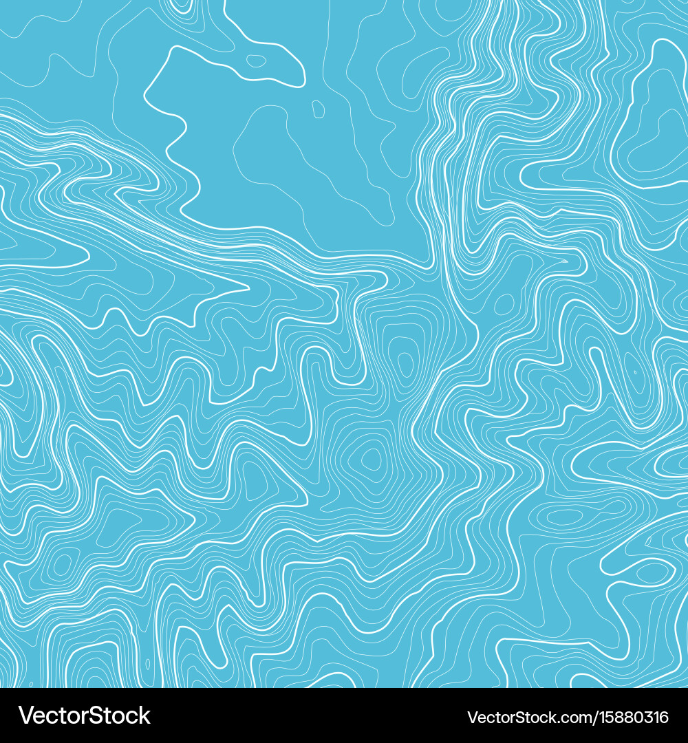 Topographic map background with space for copy vector image