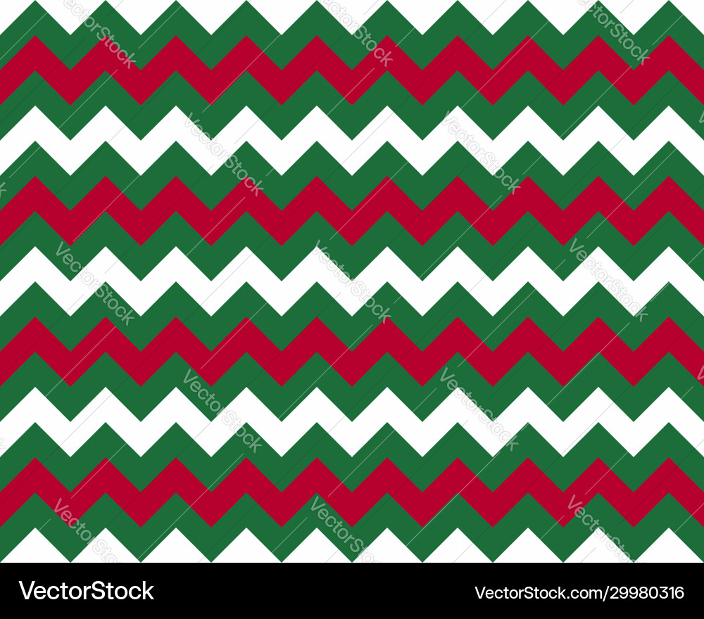 Zigzag pattern seamless zig zag background color Vector Image
