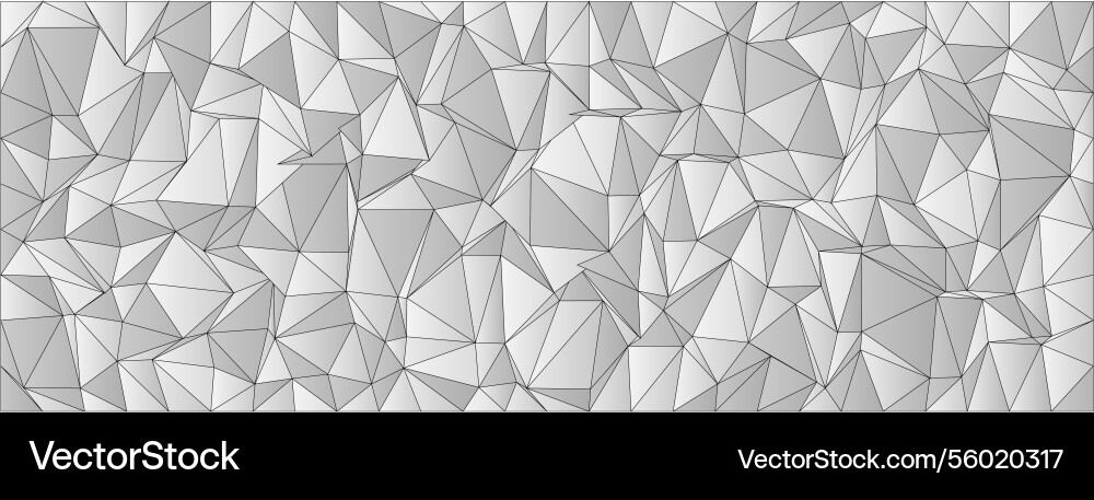 Abstract geometric pattern with triangular shapes vector image