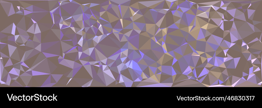 Abstract polygonal background triangular vector image