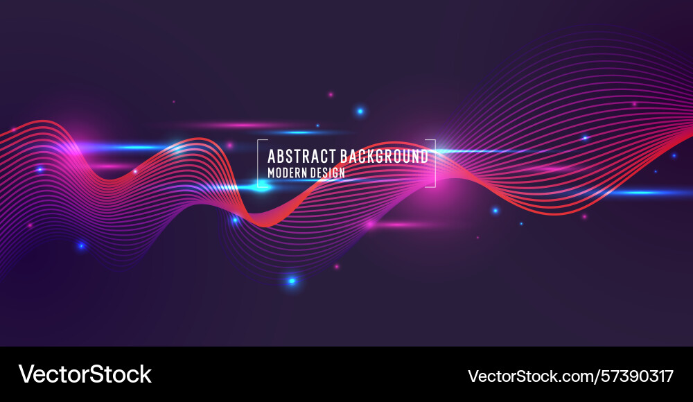 Background with geometric elements big date vector image