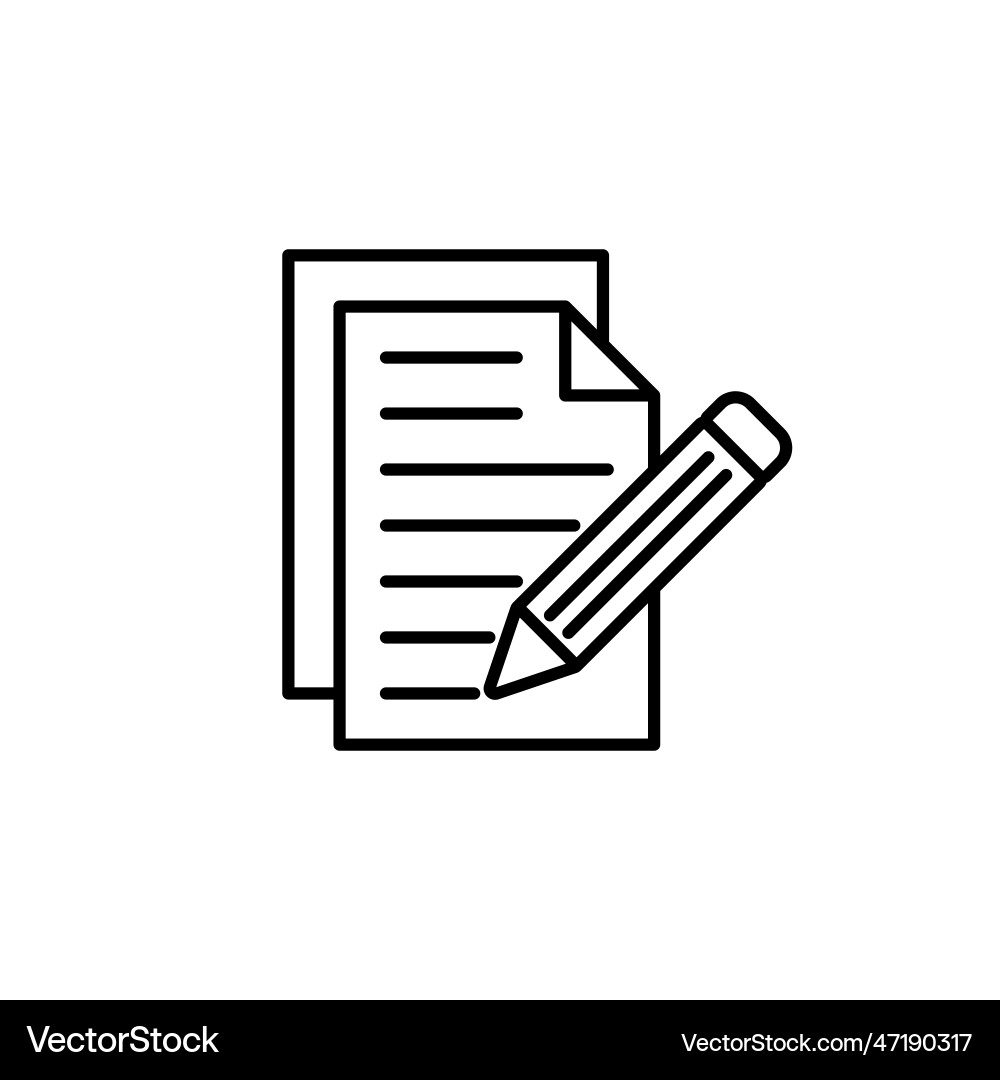 Note icon notepad Note icon notepad vector image