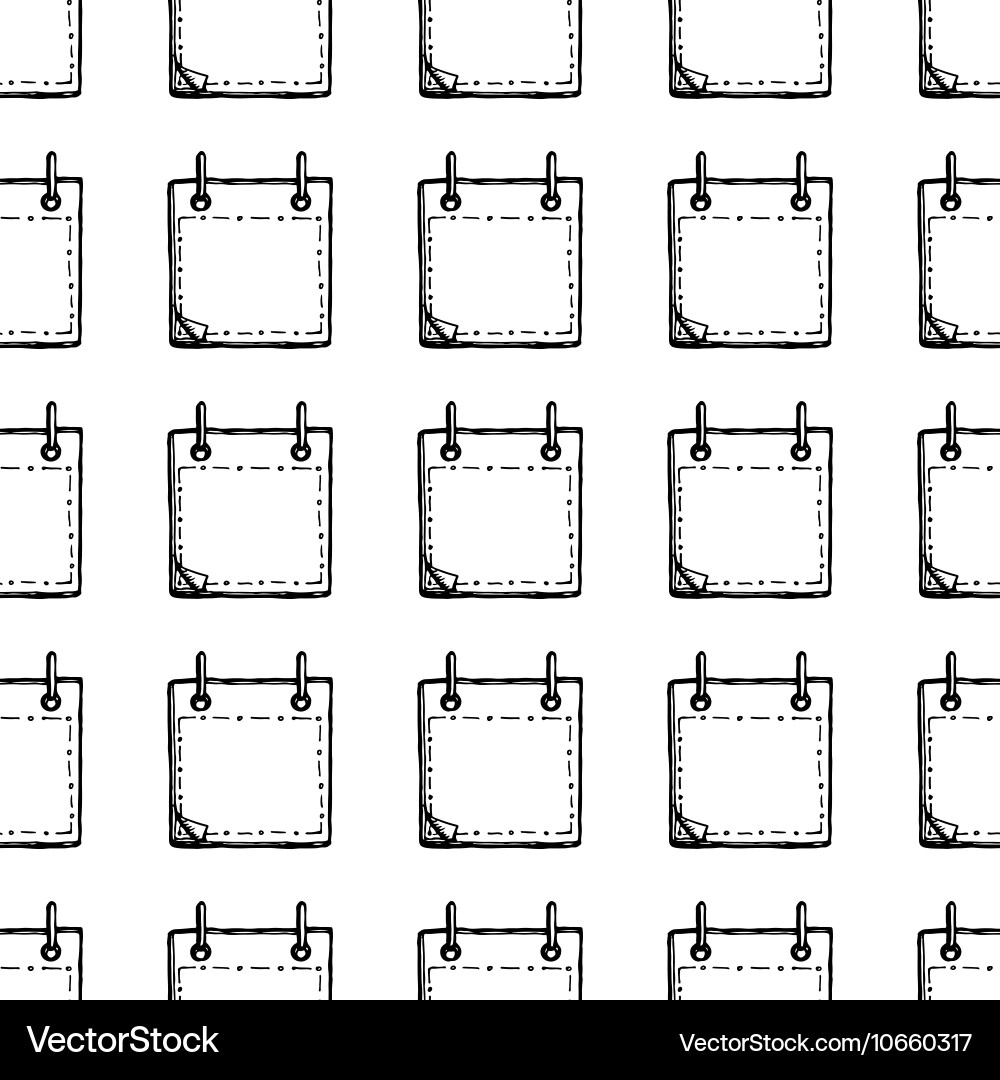 Seamless pattern design element vector image
