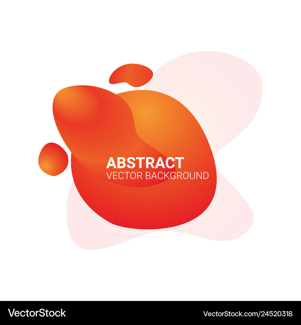 Abstract blur free form shapes color gradient Abstract blur free form shapes color gradient vector image