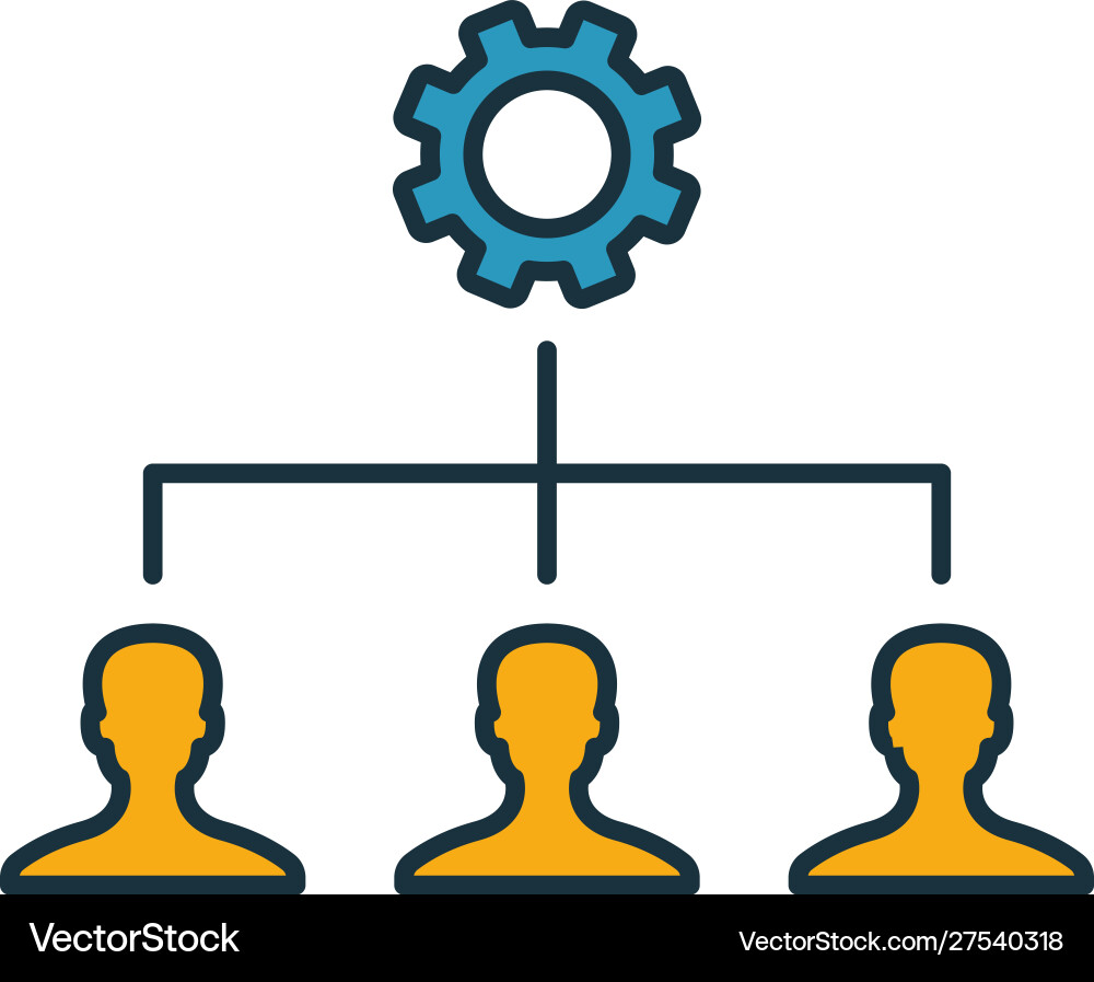 Collaboration outline icon thin line element from Collaboration outline icon thin line element from vector image