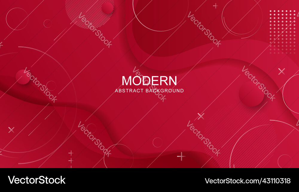 Geometric shape background with modern design vector image