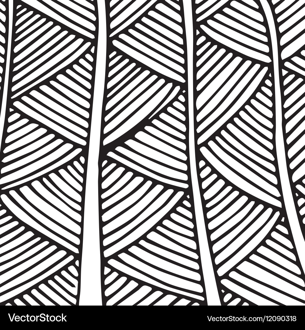Pattern with dense fir trees Vector Image