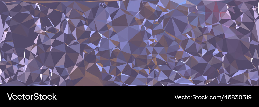 Abstract polygonal background triangular vector image