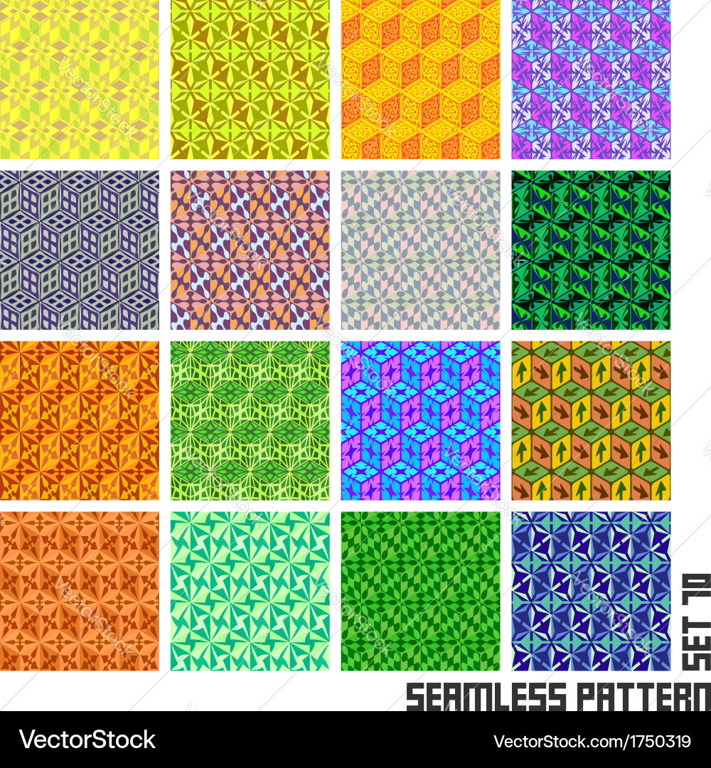 Abstract Seamless Pattern vector image