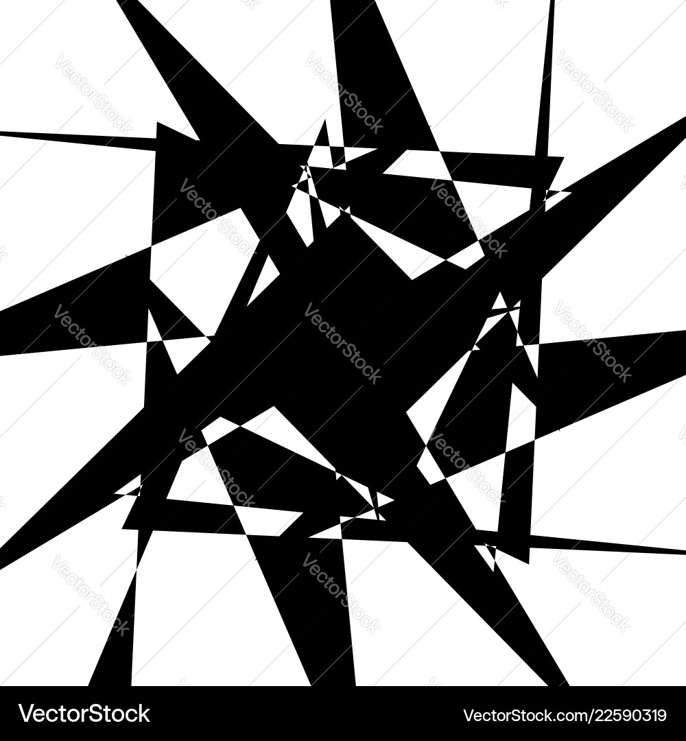 Edgy geometric element random shape abstract Edgy geometric element random shape abstract vector image