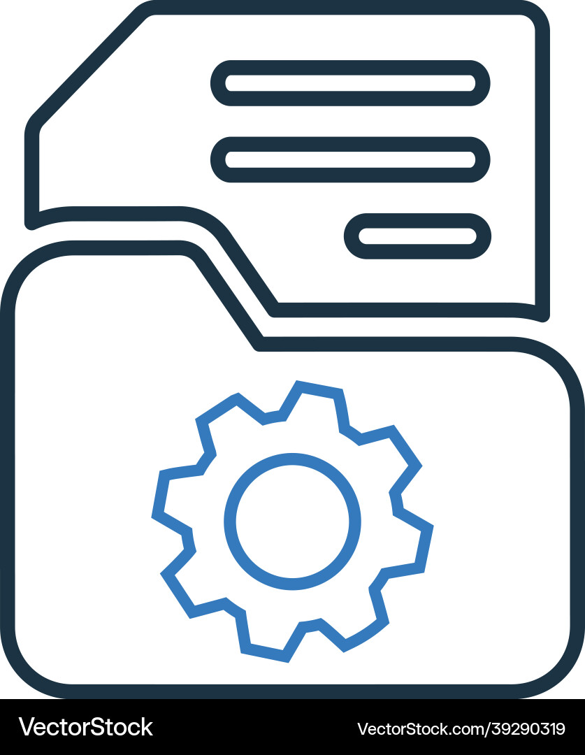 Seo setting setup icon design Vector Image