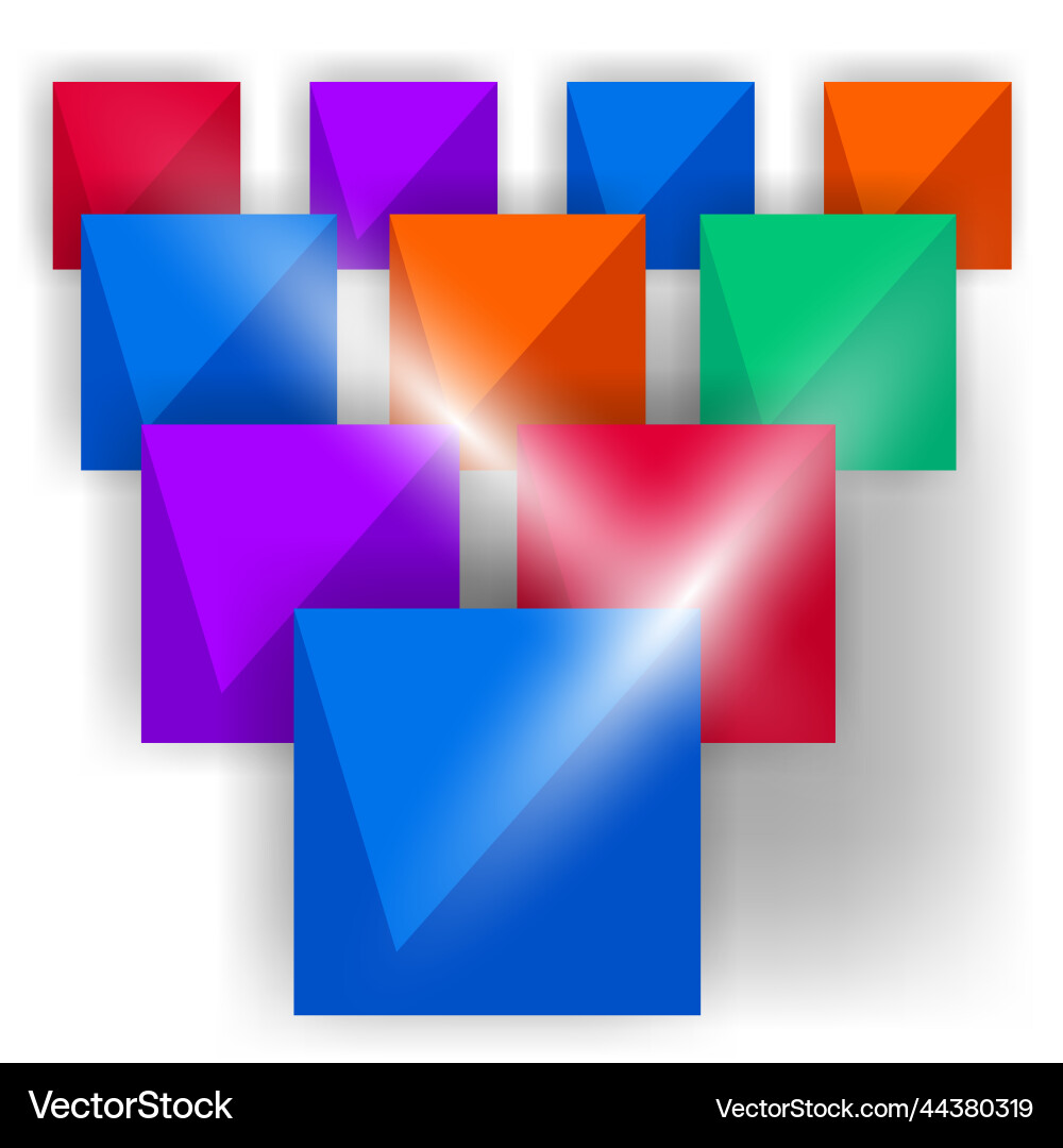 Square tile pattern abstract texture background Vector Image