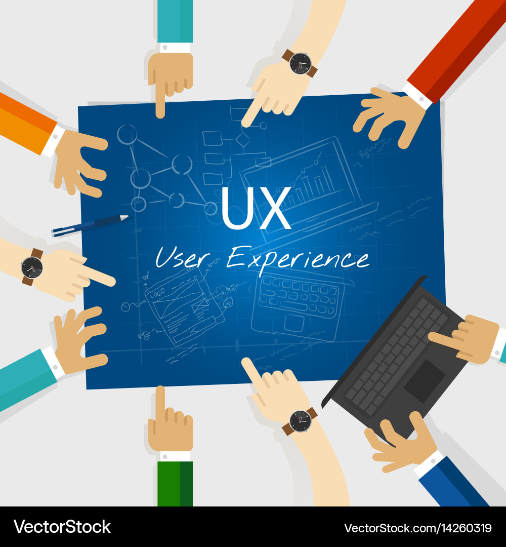 User Interface & Web Experience Concepts Vector Image