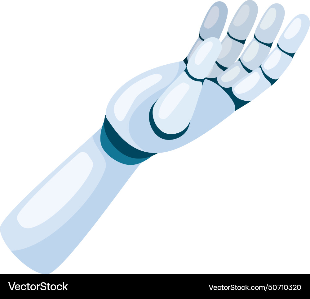 Advanced robotics innovation vector image