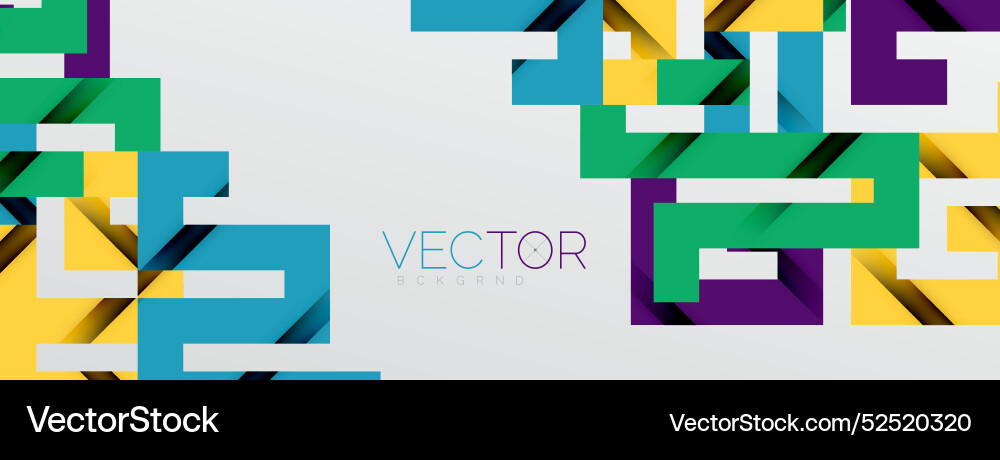 Color bend lines with shadow texture effect Vector Image