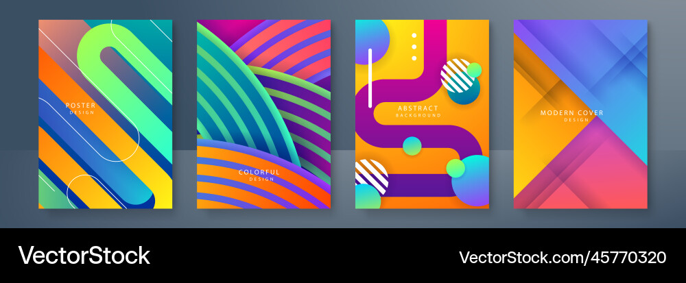 Dynamic Modern Abstract Background vector image