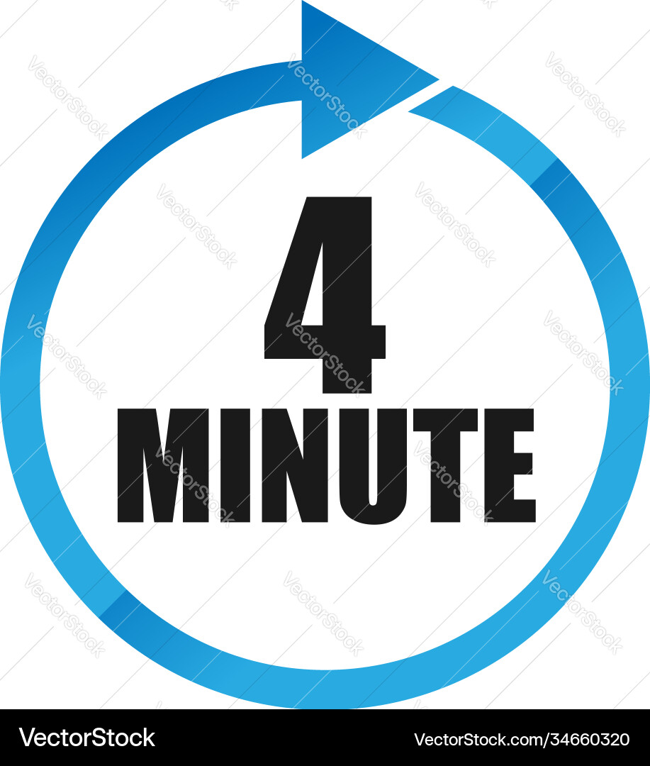 Numbers numerals dial time duration and schedule Vector Image