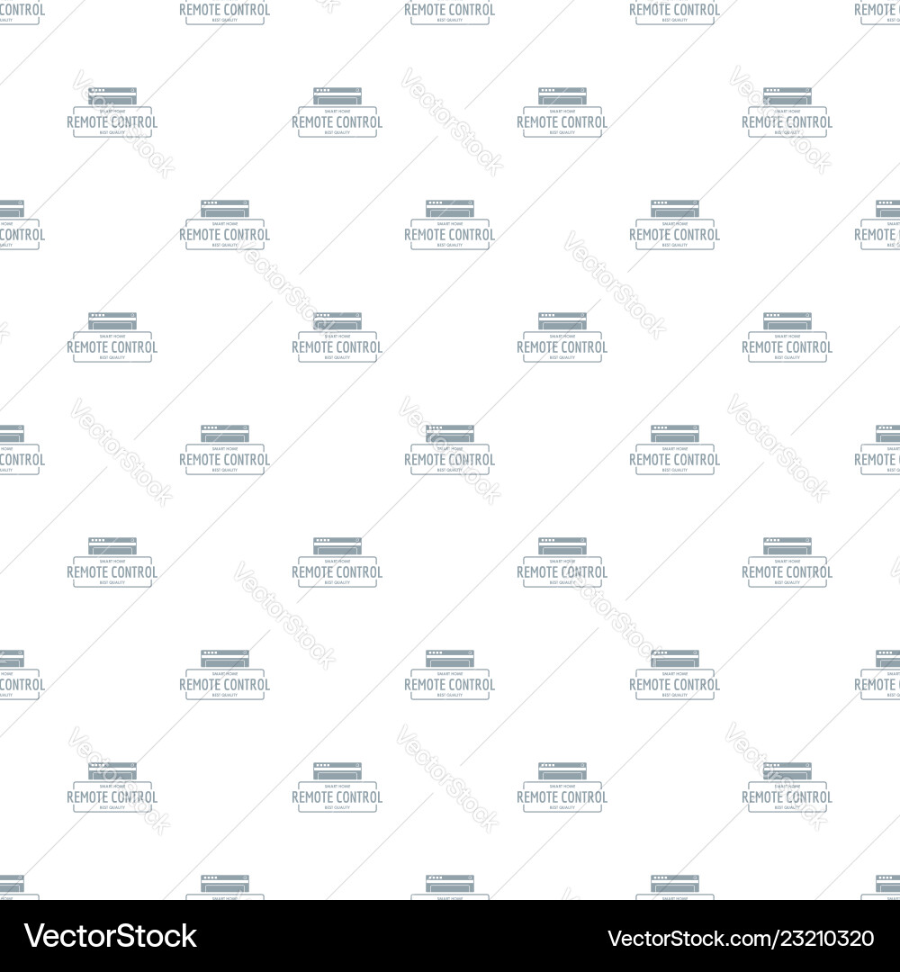 Remote control pattern seamless Remote control pattern seamless vector image