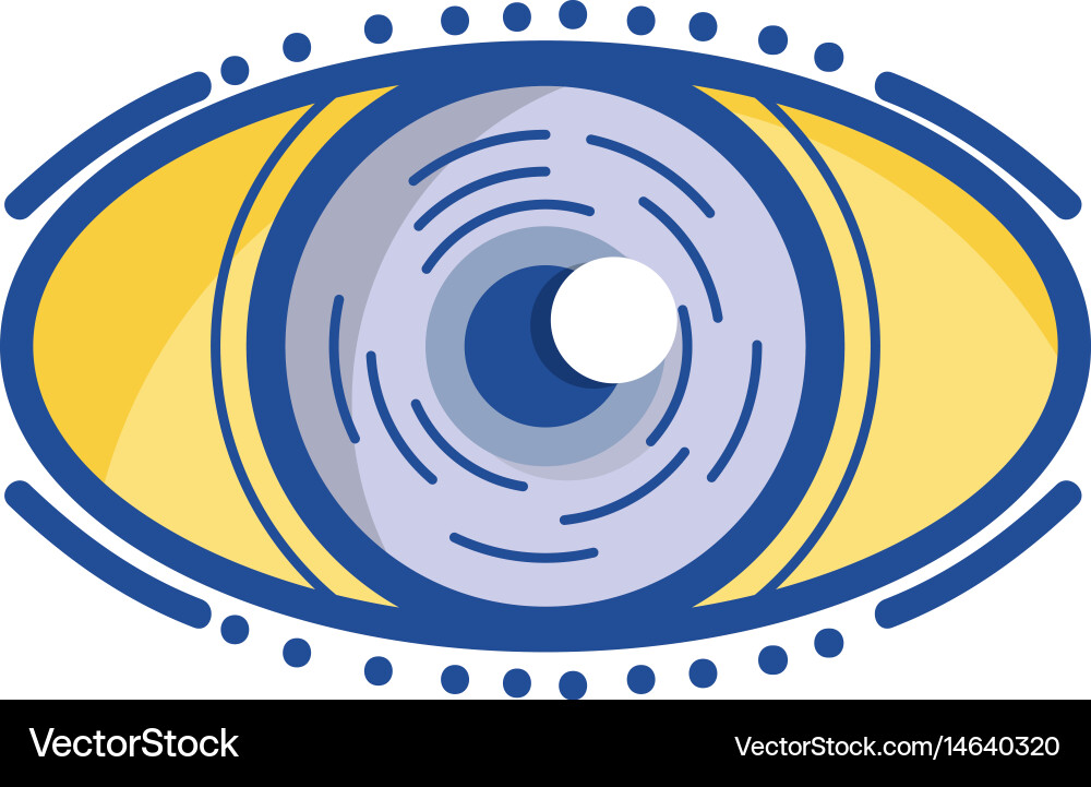 Visual and virtual experience game Vector Image